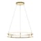 Afx Gemini 32-in. LED Pendant - Gold GEMP32LAJUDGD - alternate 1